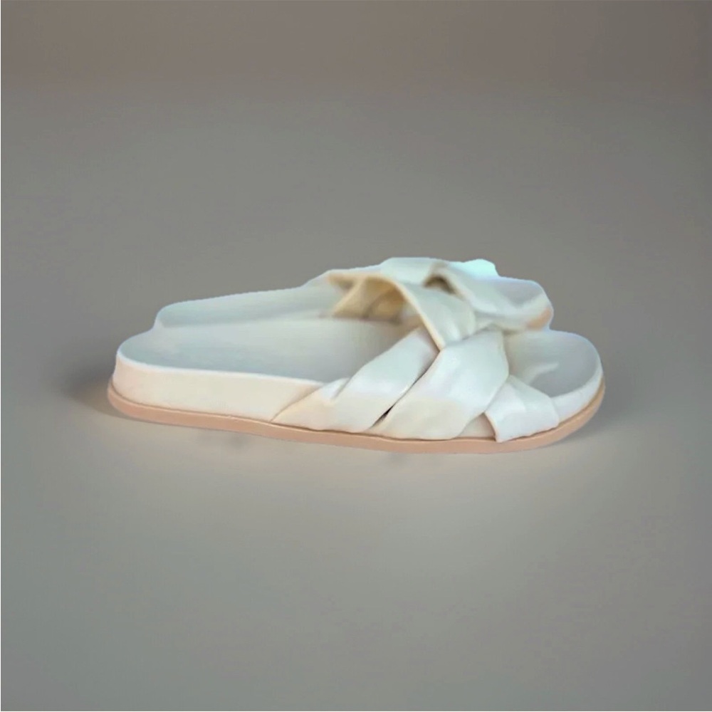 Silent D Helena Tan slides Sandals Size 7